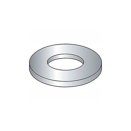Titan Fasteners M8 Flat Washer - Steel - Zinc - DIN 125B - Pkg of 100 - ABE08
